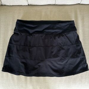 LULULEMON Pace Rival Mid-Rise Long Tennis Skirt (size 6)